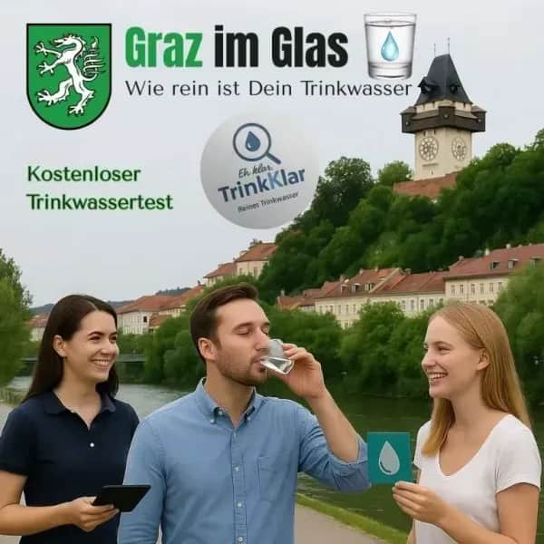 Kostengünstige Trinkwasseruntersuchung für Haushalte in Graz